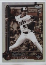 2025 Topps Chrome Update Sepia Refractor Kade Strowd #USC193 1rv7