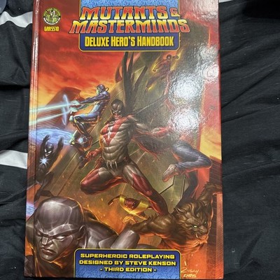 Mutants and Masterminds by Steve Kenson (2013, Hardcover)