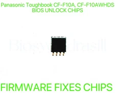 Panasonic Toughbook CF-F10A, CF-F10AWHDS, ADMIN NO PASSWORD FIRMWARE BIOS CHIP