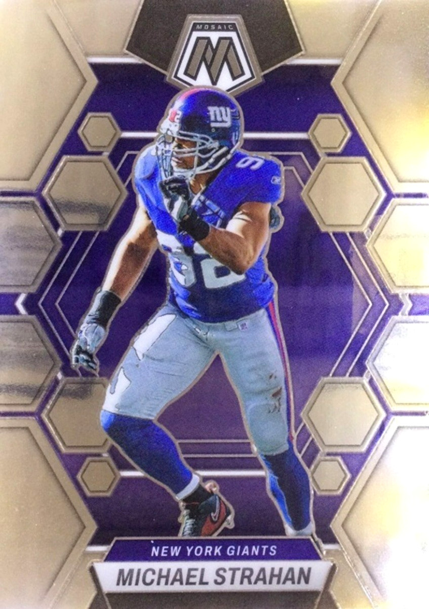 2023 Panini Mosaic #182 Michael Strahan New York Giants HOF