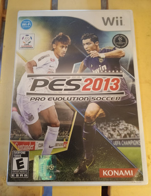 Konami PES 2013 Pro Evolution Soccer Nintendo Wii E Manual Sports Soccer