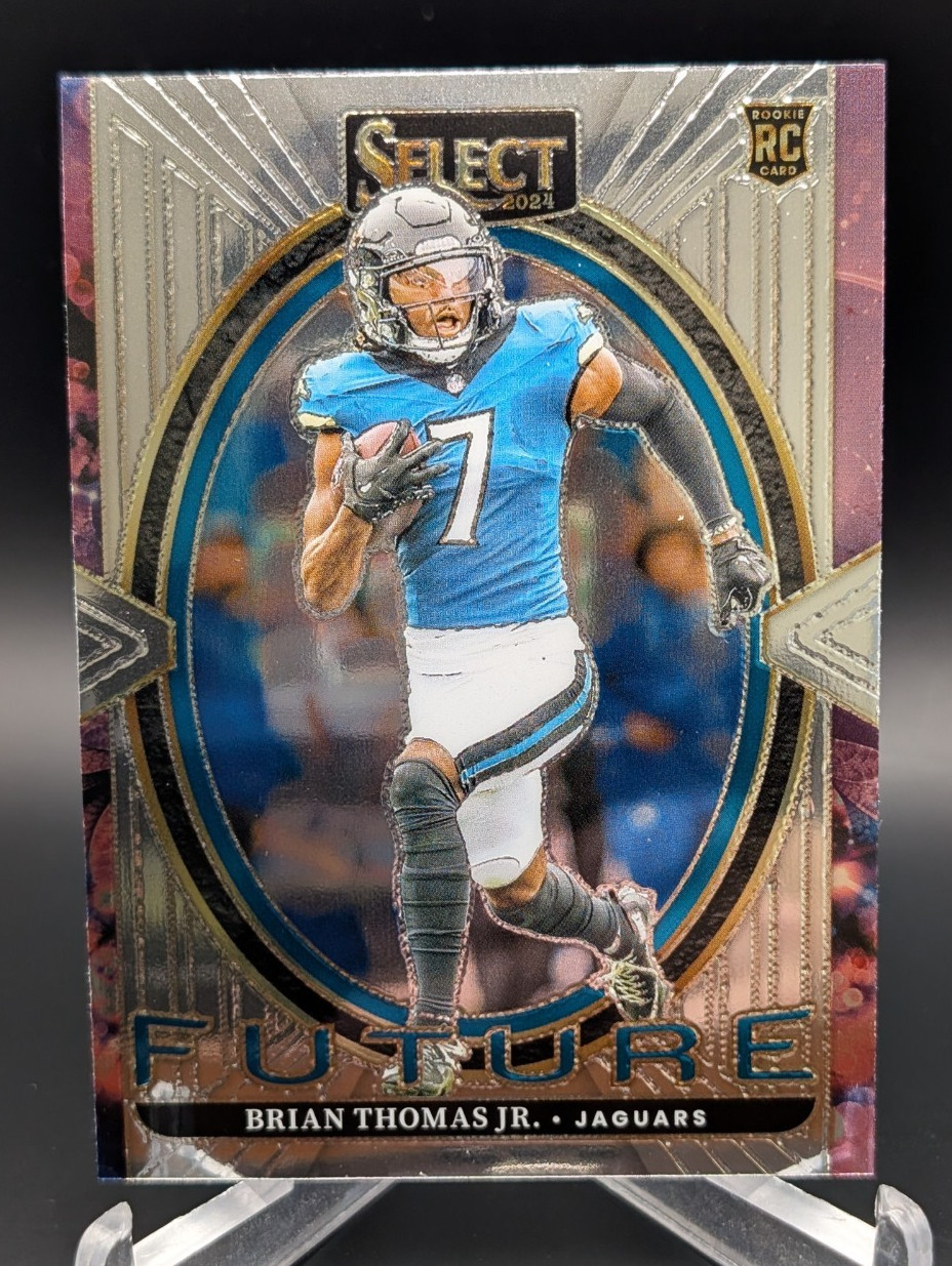 2024 Panini Select - Select Future Brian Thomas Jr. #20 (RC) -Jaguars