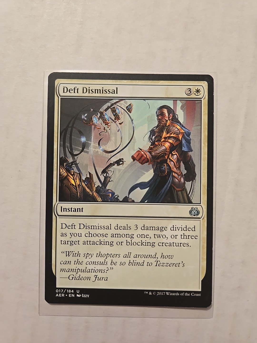 Deft Dismissal - Aether Revolt - LP - Uncommon - Instant - MTG