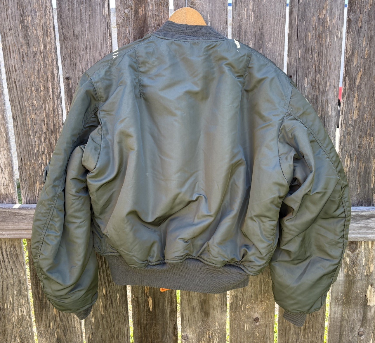 Rare VTG 1964 Alpha Industries MA-1 Bomber Jacket XL USAF image 9