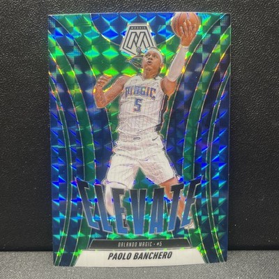2024-25 Panini Mosaic - Elevate Paolo Banchero #10 Green Mosaic Prizm