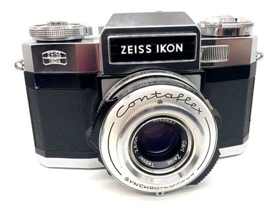 Zeiss Ikon Contaflex Synchro-Compur SLR 35mm SLR analog Body mit Tessar 2.8/50mm