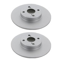 2 Bremsscheiben Voll Ø 266 Mm Triscan Passend FüR U.A. Toyota Corolla