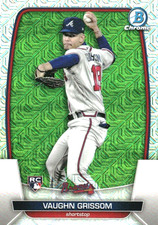 2023 Bowman Chrome MEGA BOX MOJO #42 Vaughn Grissom RC Atlanta Braves