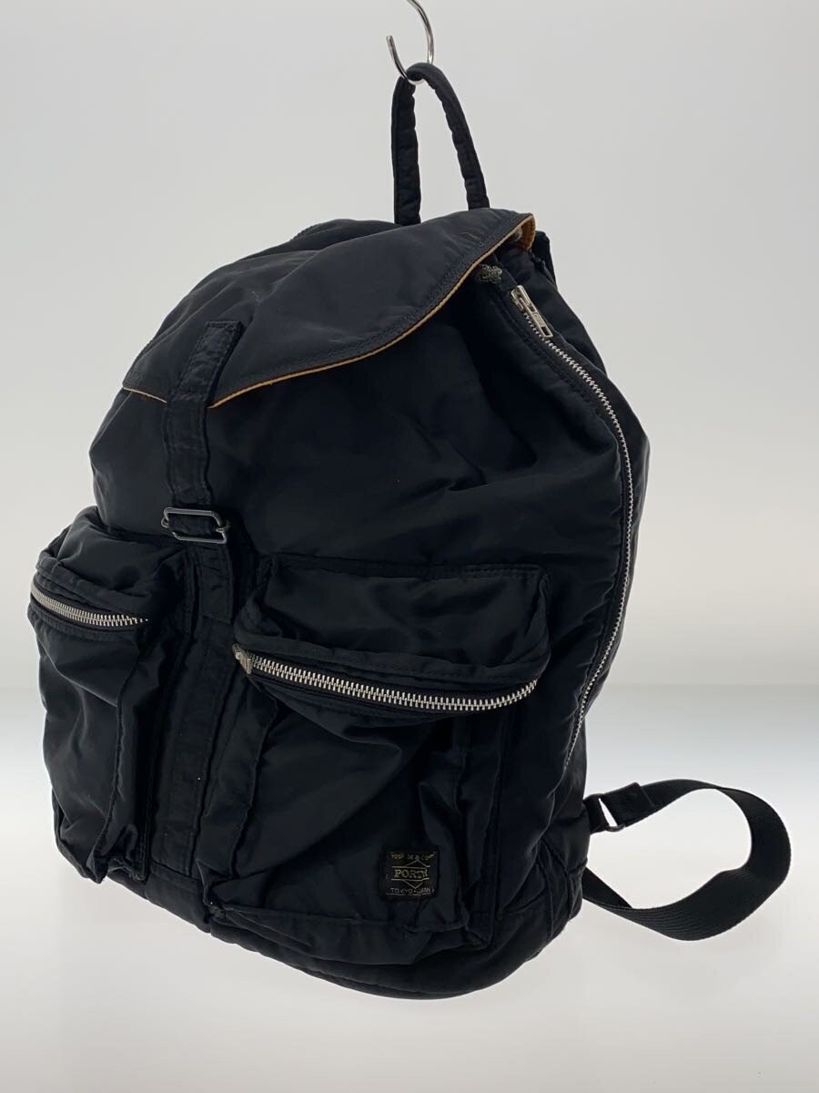 PORTER◆Backpack/Polyester/BLK/Plain - image 2