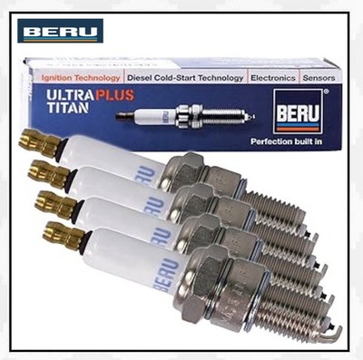BERU by DRiV 4x Zündkerze ULTRA TITAN UPT1/4x M12x1,25 für FORD KA RU8 BMW 3er 2