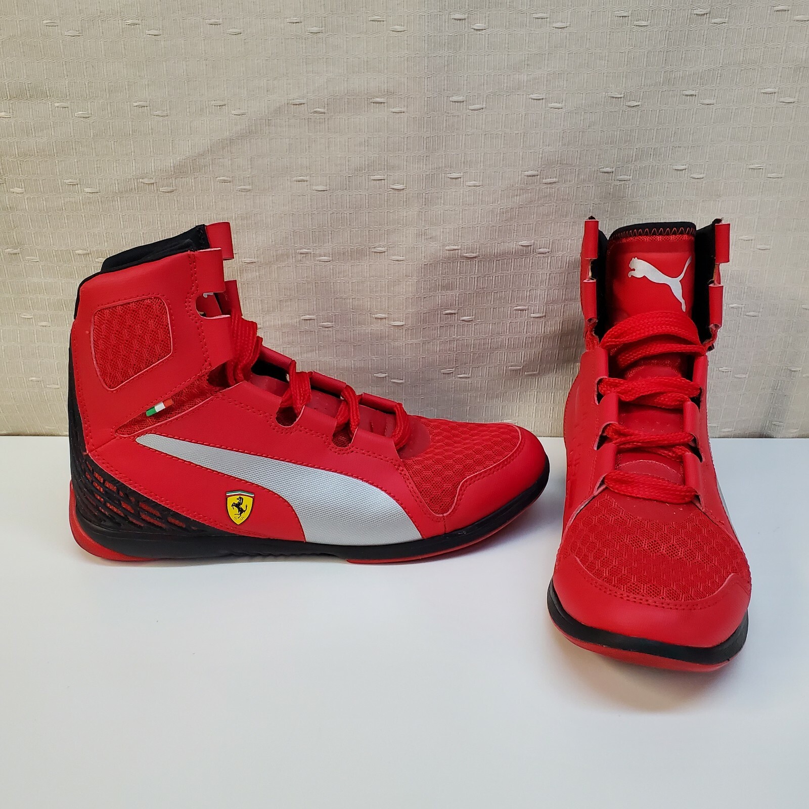 Puma Valorosso Mid SF Ferrari Webcage Motorsports Shoes Size 7.5 | eBay