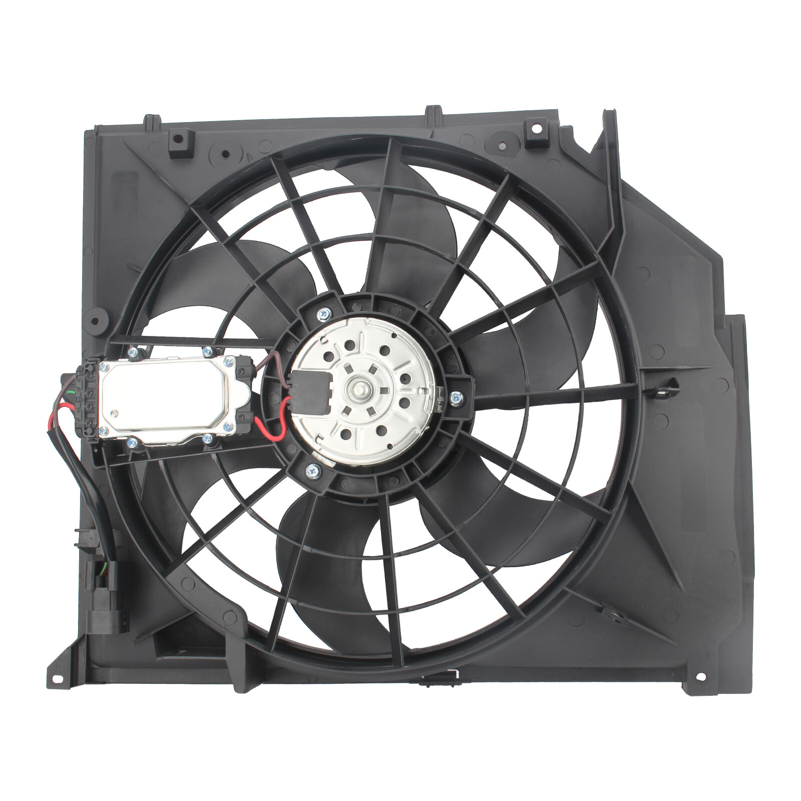 Radiator Cooling Fan Assembly for BMW 3 Series 325i 328i 330i E46