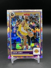 2023 Panini Hoops Premium Stock #149 LeBron James - Ice Prizm