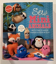 NEW OTHER KLUTZ Sew Mini Animals Craft Kit K810644 12 Plush Stuffed Animal Toys