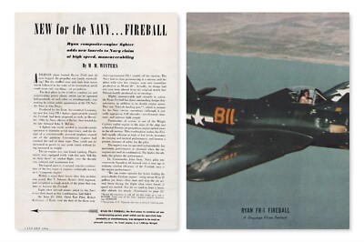 Ryan Fireball Aircraft Report 4/10/2025o