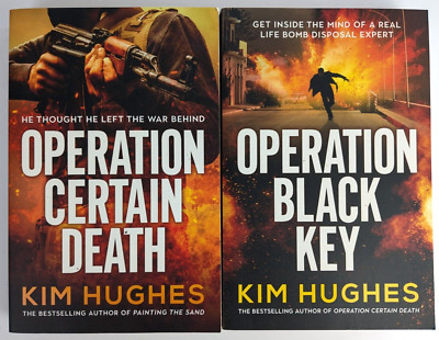 Operation Certain Death + Black Key : Dom Riley Thriller Kim Hughes (Paperback)