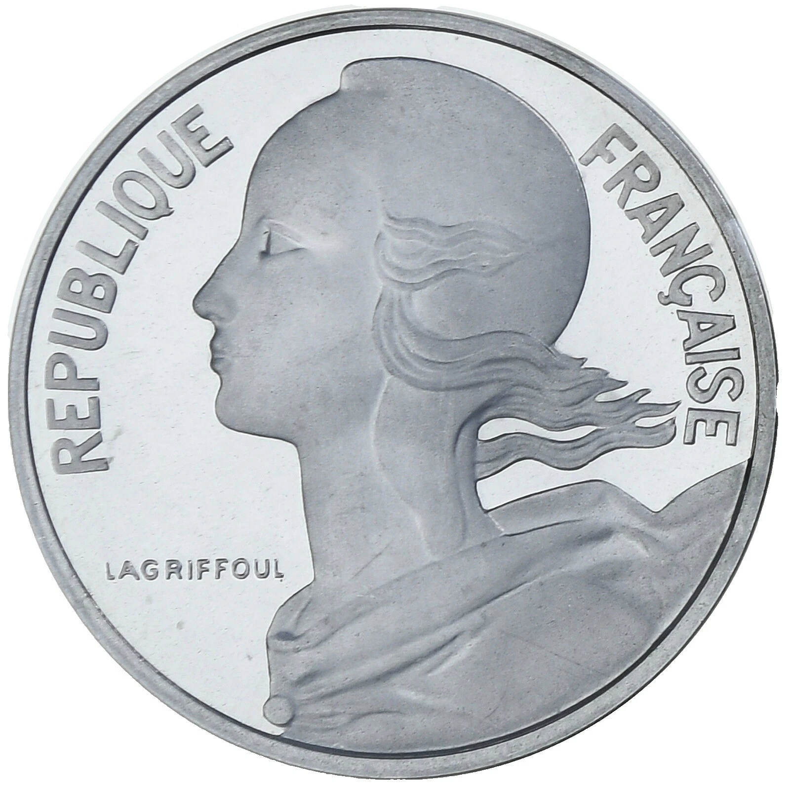 Серебряные 1973 французские монеты