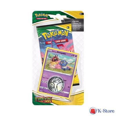 Pokemon Sword & Shield 7.0 - Evolving Skies - Checklane Blister Slowpoke (Englis