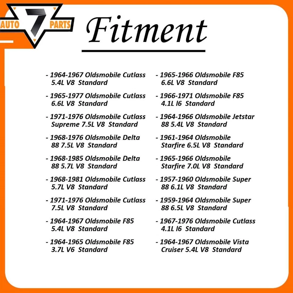Eje trasero GMB todas las juntas junta universal 2x se adapta a 1964-1971 442 Foto 3 de 4