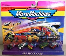Vintage Micro Machines 35 STOCK CARS  NEW/UNOPENED 