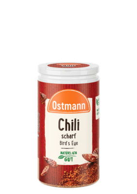 Ostmann Chili scharf Bird´s Eye Einzelgewürze 0.035kg 4002674041453