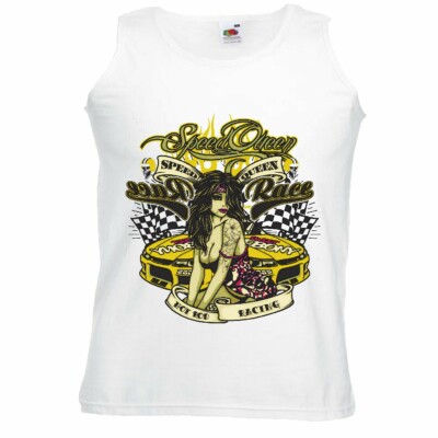 Tank Top SPEED QUEEN FASHION LOVE BEAUTY PEOPLE NYC CLOTHING GIRL NEW YORK