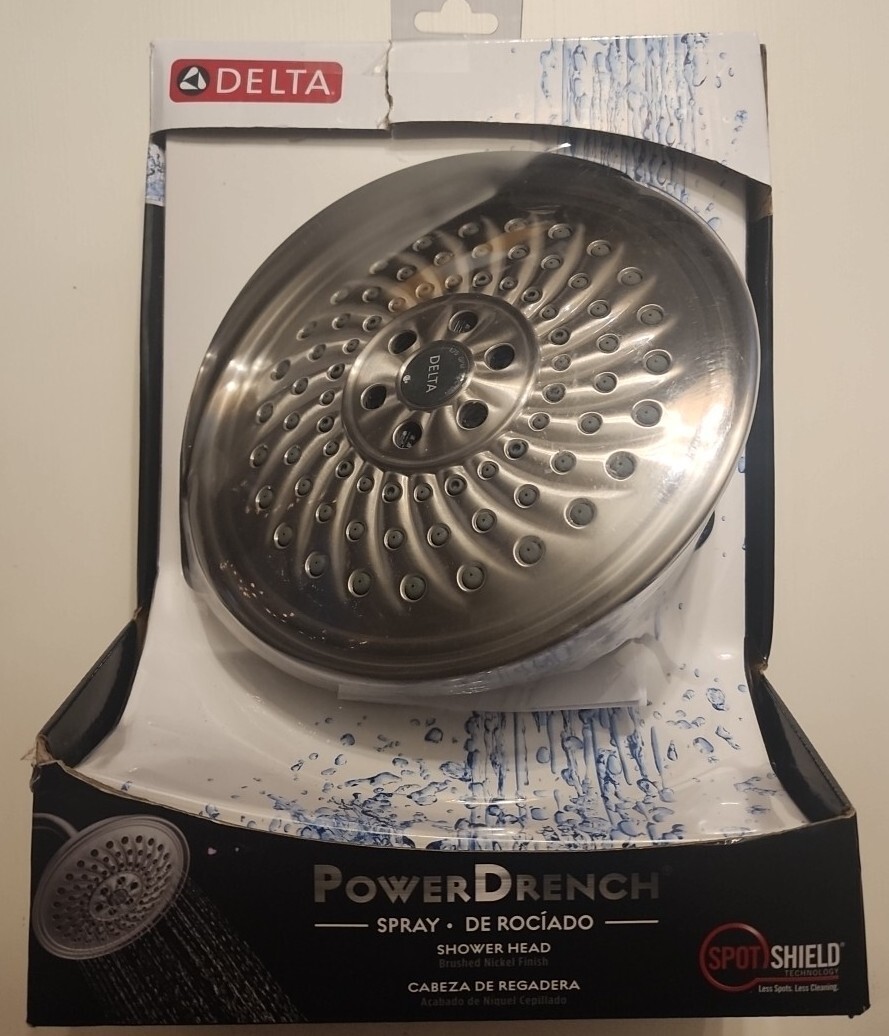 Delta 3Spray 8 in. Wall Mount Power Drench Technology