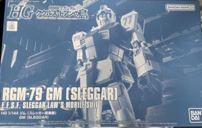 Premium BANDAI HG Gundam RGM-79 Sleggar's GM 1/144 Scale Plastic