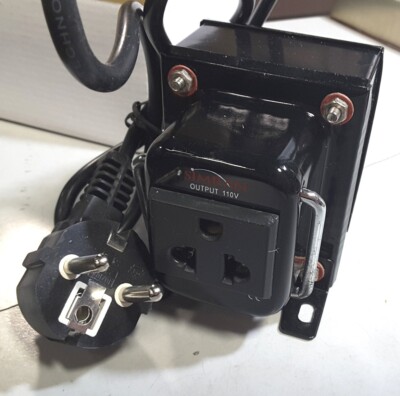 Simran Step-Down Transformer **NEW** Safely convert EU 200/220 to U.S. 110/120