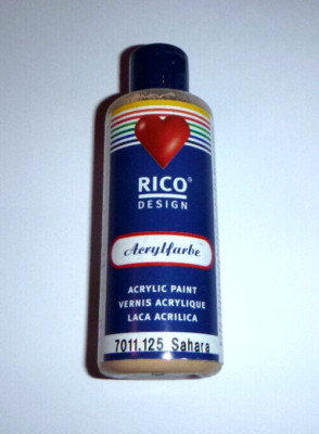 RICO Design 7011.125 Acrylfarbe Sahara 82 ml , Neu