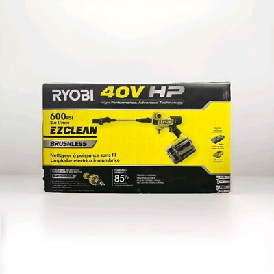 #ad Ryobi 40V HP 600psi EZ Clean Power Cleaner 2.0ah Battery Included BRAND NEW $99.95