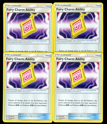fairy charm pokemon card TCG-Item Card-Fairy Unbroken Bonds Type Pokemon FAIRY CHARM ABILITY 171/214