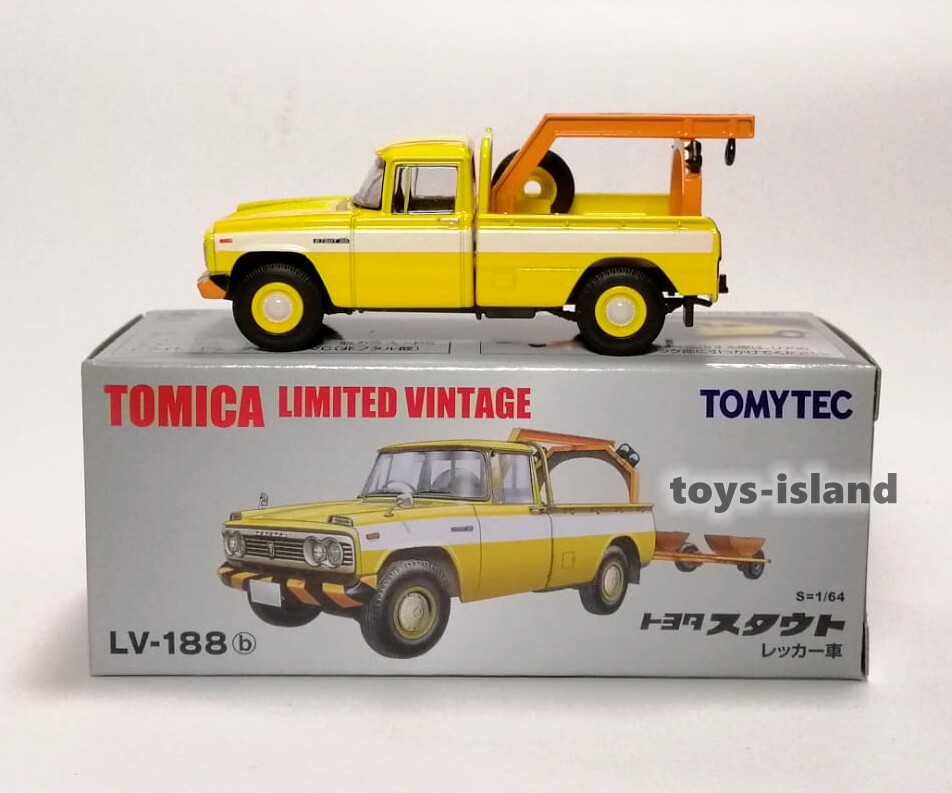 Tomica Limited Vintage NEO LV-188b Toyota Stout Wrecker 1/64