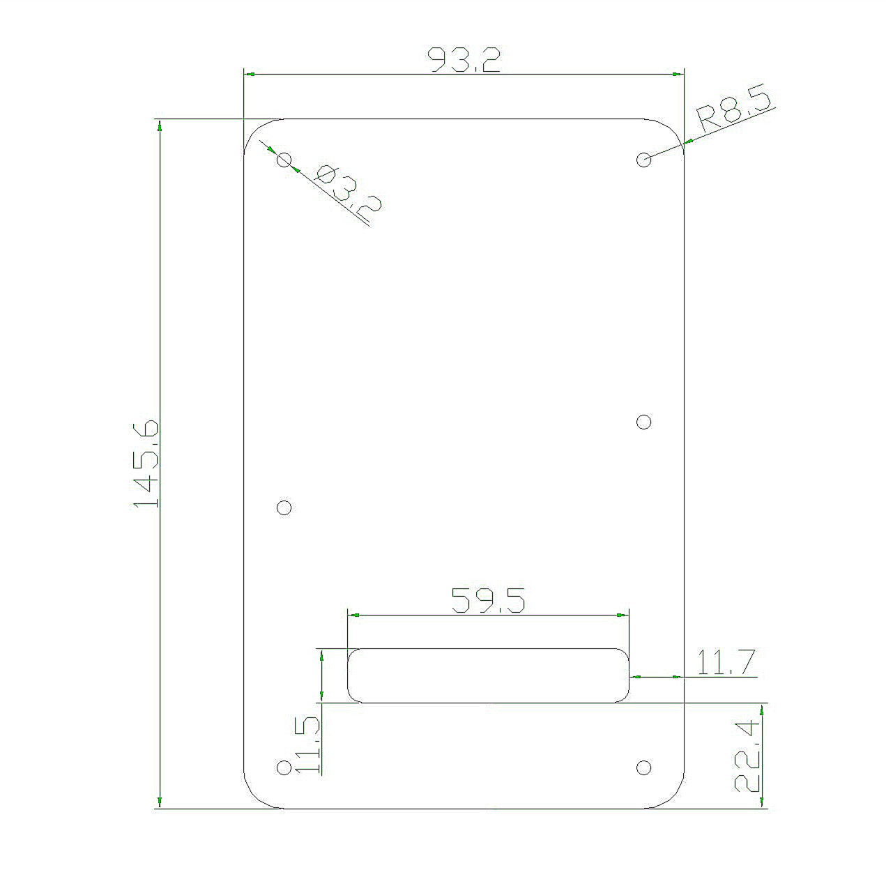 PARCHMENT 3-Ply Back Plate Tremolo Cover for Fender® Stratocaster® Strat