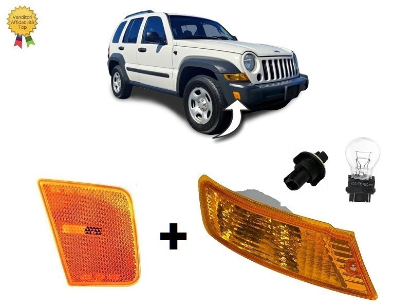 Indicatori Di Direzione Dinamici A Scorrimento Per Jeep, Dodge, Chrysler: Coppia LED E-MARK