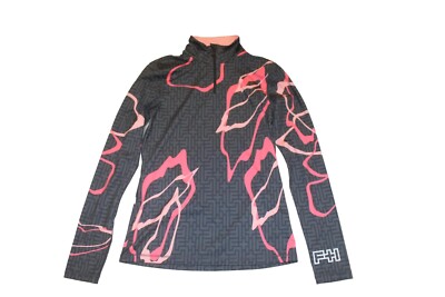 Bogner Fire + Ice Womens Ski Sweater Pullover ILVY 3 Gray Pink Size 36 S