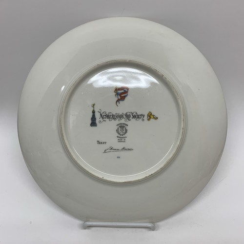 VTG 1943 10.25” Lamberton Scammell USA China NETHERLANDS AID SOCIETY Plate - Picture 13 of 14