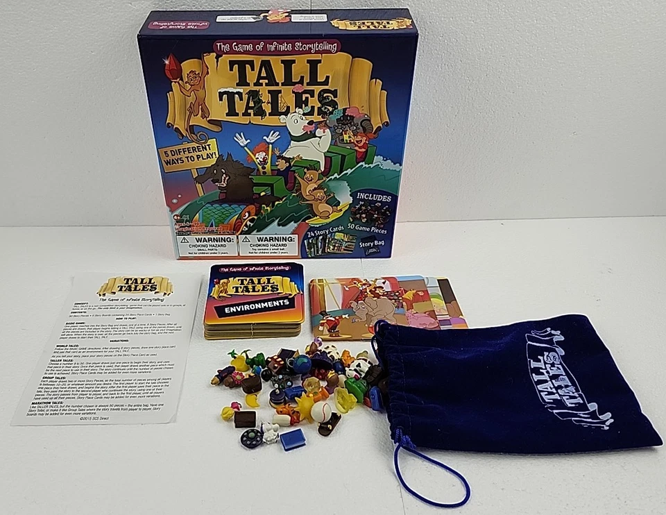 TALL TALES Board Game of Infinite Storytelling Learning Imagination - Image 3 of 4