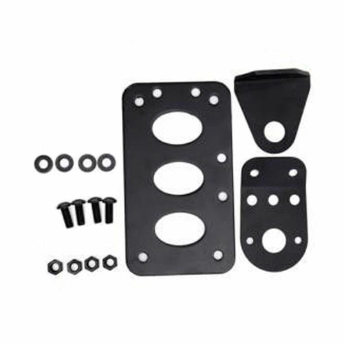 Side Mount Motorcycle License Plate Number Plate Holder W/ Bracket For Chopper - Picture 6 of 6