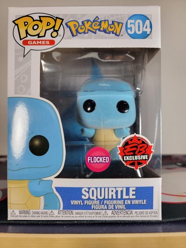 Funko Pop! Squirtle Flocked #504 