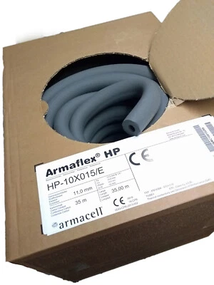 Armaflex HP Rohrisolierung Isolierschlauch endlos grau 11mm x 15mm x 35m) 04434