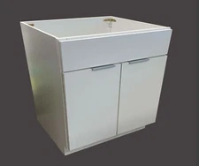NITURRA Moderno Series - 30" Bathroom Vanity Flat Door Style RTA Cabinet base