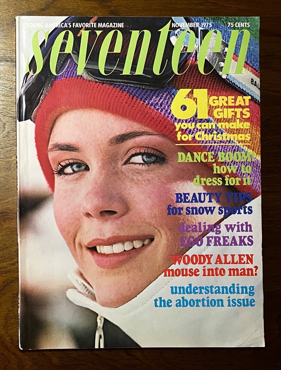 SEVENTEEN MAGAZINE Nov 1975 ECO Freaks Gifts you can make for
