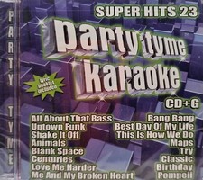 Party Tyme Karaoke: Super Hits 23 Party Tyme Karaoke New/Sealed