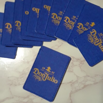 CARD HOLDER DON JULIO STICKY BACK HOLDER LOT OF 25 NEW