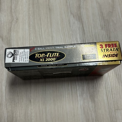 Top Flite XL 2000 Spalding 12 Golf Balls NEW Plus 3 Strata - Picture 4 of 9