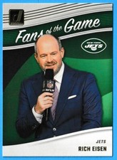 2023 Panini Donruss Football Fans of the Game Rich Eisen FG-RE New York Jets