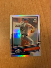 2020 Donruss Optic - Brendan McKay - the Rookies Silver Holo Prizm RC RAYS