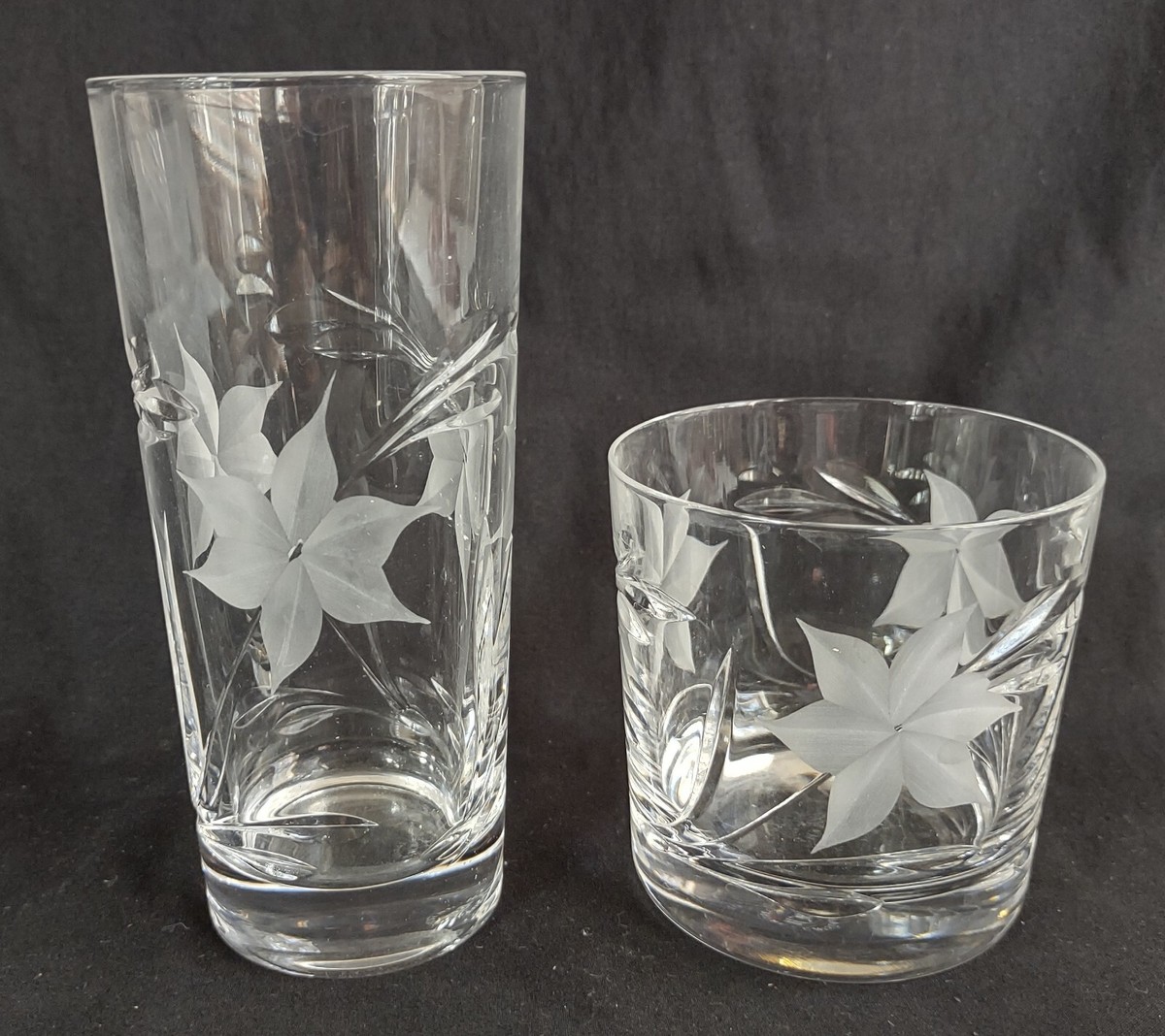 Miscellaneous Lot Of 2 Royal Crystal Rock RCR Rare Gemini Edelweiss Glasses | eBay Miscellaneous Lot Of 2 Royal Crystal Rock RCR Rare Gemini Edelweiss Glasses | eBay
