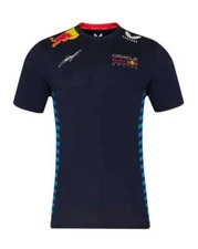 Red Bull Racing F1 Men's 2024 Sergio "Checo" Perez Team T-Shirt- Navy